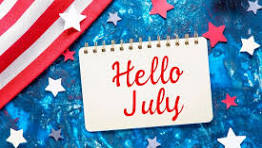 JULY NEWSLETTER